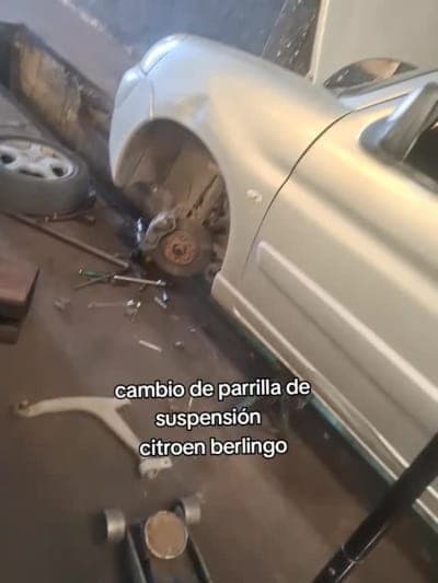 Cambio parrilla de suspension